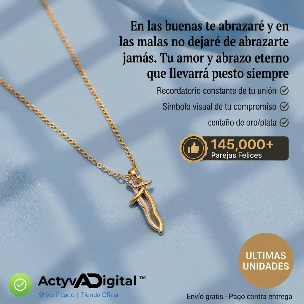 Collar Amor infinito - Abrazo Eterno
