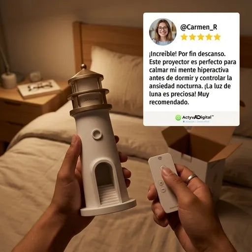 Te regalo la luna | Lampara proyector luna con audio bluetooh